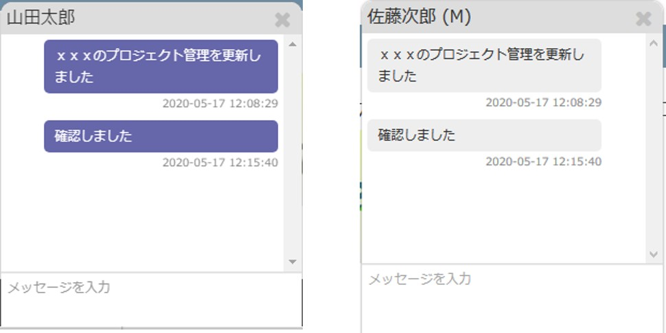 メッセージ